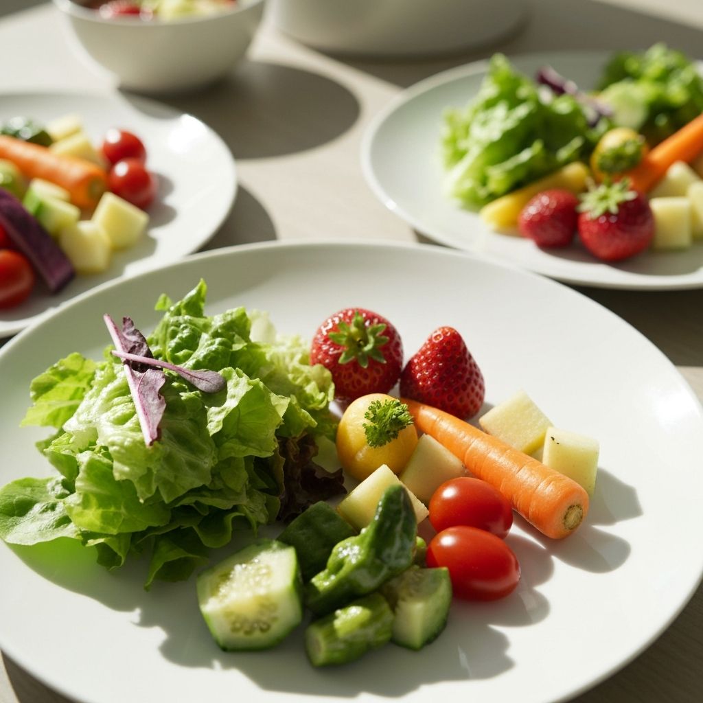 Simple plant-based meal