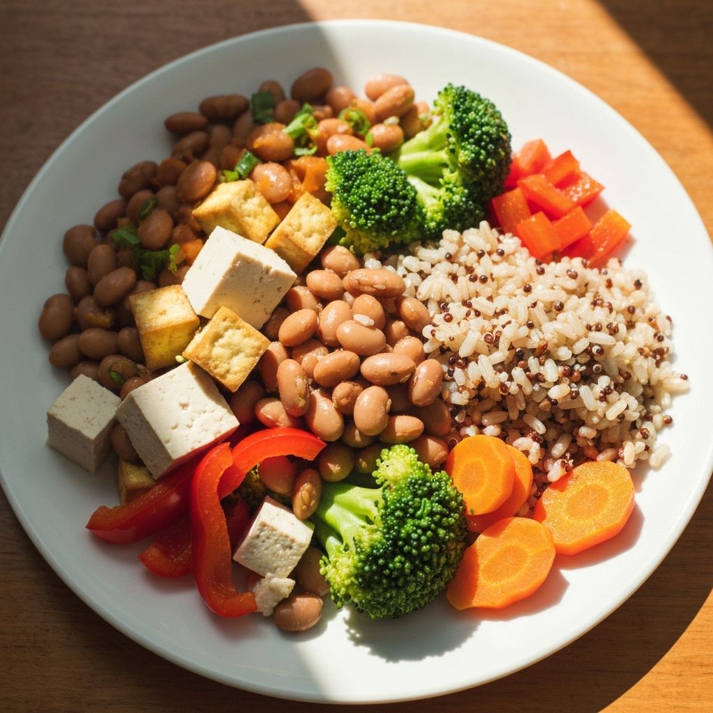 Vegan meal components